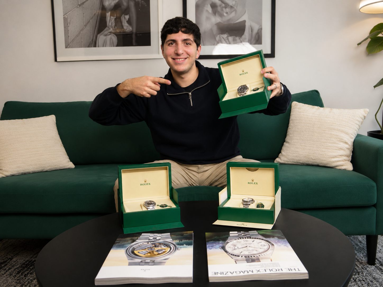 Presentacion real de relojes Kadar Luxury con estuches premium
